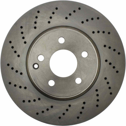 Centric Parts Disc Brake Rotor Standard Drilled Non-Directional Finishes for 2008-2017 Mercedes-Benz C300 C350 E250 E350 E400 SLK300 228.35110