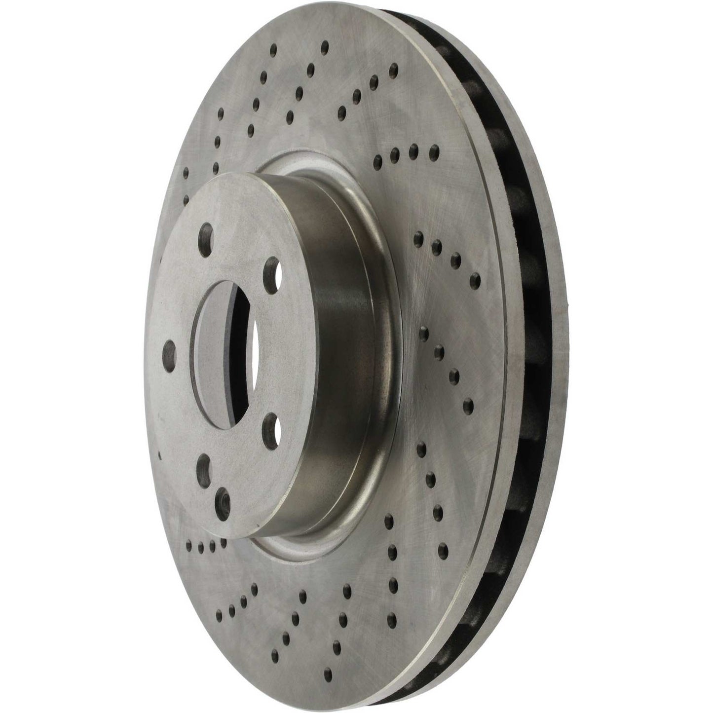 Centric Parts Disc Brake Rotor Standard Drilled Non-Directional Finishes for 2008-2017 Mercedes-Benz C300 C350 E250 E350 E400 SLK300 228.35110