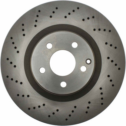 Centric Parts Disc Brake Rotor Standard Drilled with Non-Directional Finishes for 2012-2015 Mercedes-Benz C250, 2010-2016 E350/E400, 2011-2017 E550 228.35120