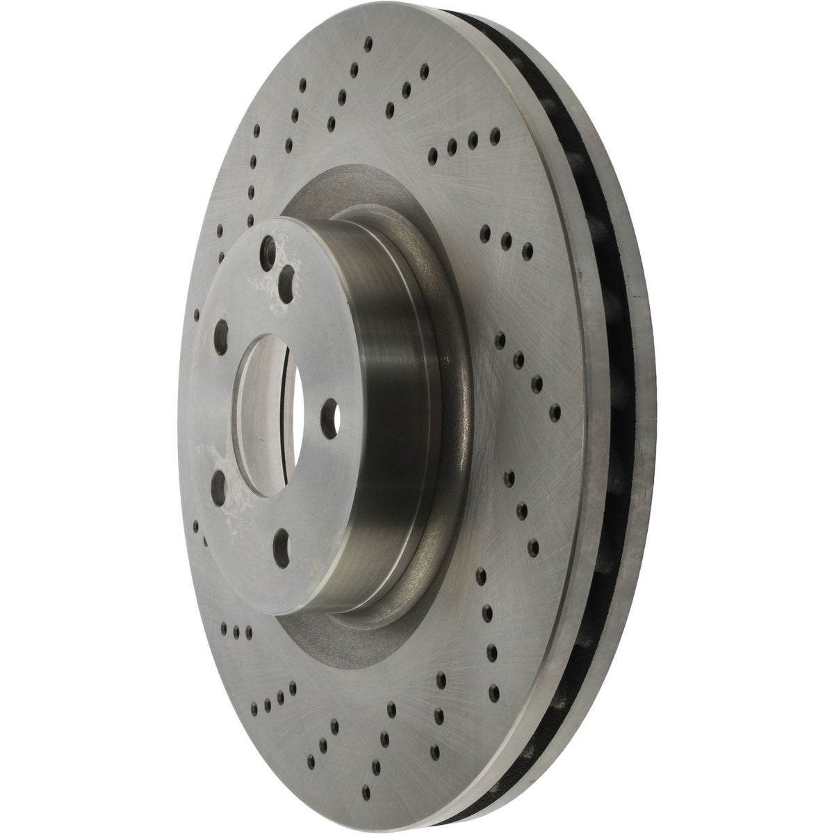 Centric Parts Disc Brake Rotor Standard Drilled with Non-Directional Finishes for 2012-2015 Mercedes-Benz C250, 2010-2016 E350/E400, 2011-2017 E550 228.35120
