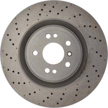 Centric Parts Disc Brake Rotor Standard Drilled for 2016-2019 Mercedes-Benz GLE300d GLE350 GLE350d GLE400 ML250 ML350 ML400 228.35126
