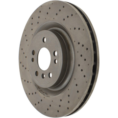 Centric Parts Disc Brake Rotor Standard Drilled for 2016-2019 Mercedes-Benz GLE300d GLE350 GLE350d GLE400 ML250 ML350 ML400 228.35126