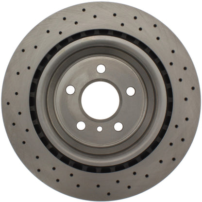 Centric Parts Disc Brake Rotor Standard Drilled with Non-Directional Finishes for 2015-2012 Mercedes-Benz ML350 ML400 2015 ML550 228.35127