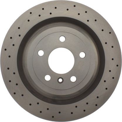 Centric Parts Disc Brake Rotor Standard Drilled with Non-Directional Finishes for 2015-2012 Mercedes-Benz ML350 ML400 2015 ML550 228.35127