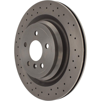 Centric Parts Disc Brake Rotor Standard Drilled with Non-Directional Finishes for 2015-2012 Mercedes-Benz ML350 ML400 2015 ML550 228.35127