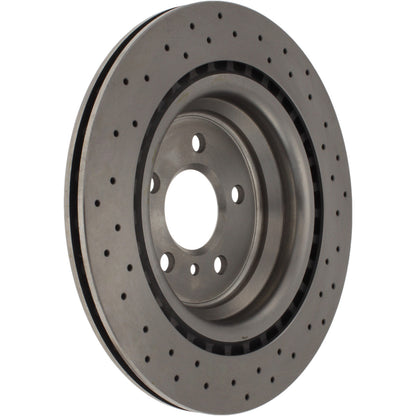 Centric Parts Disc Brake Rotor Standard Drilled with Non-Directional Finishes for 2015-2012 Mercedes-Benz ML350 ML400 2015 ML550 228.35127