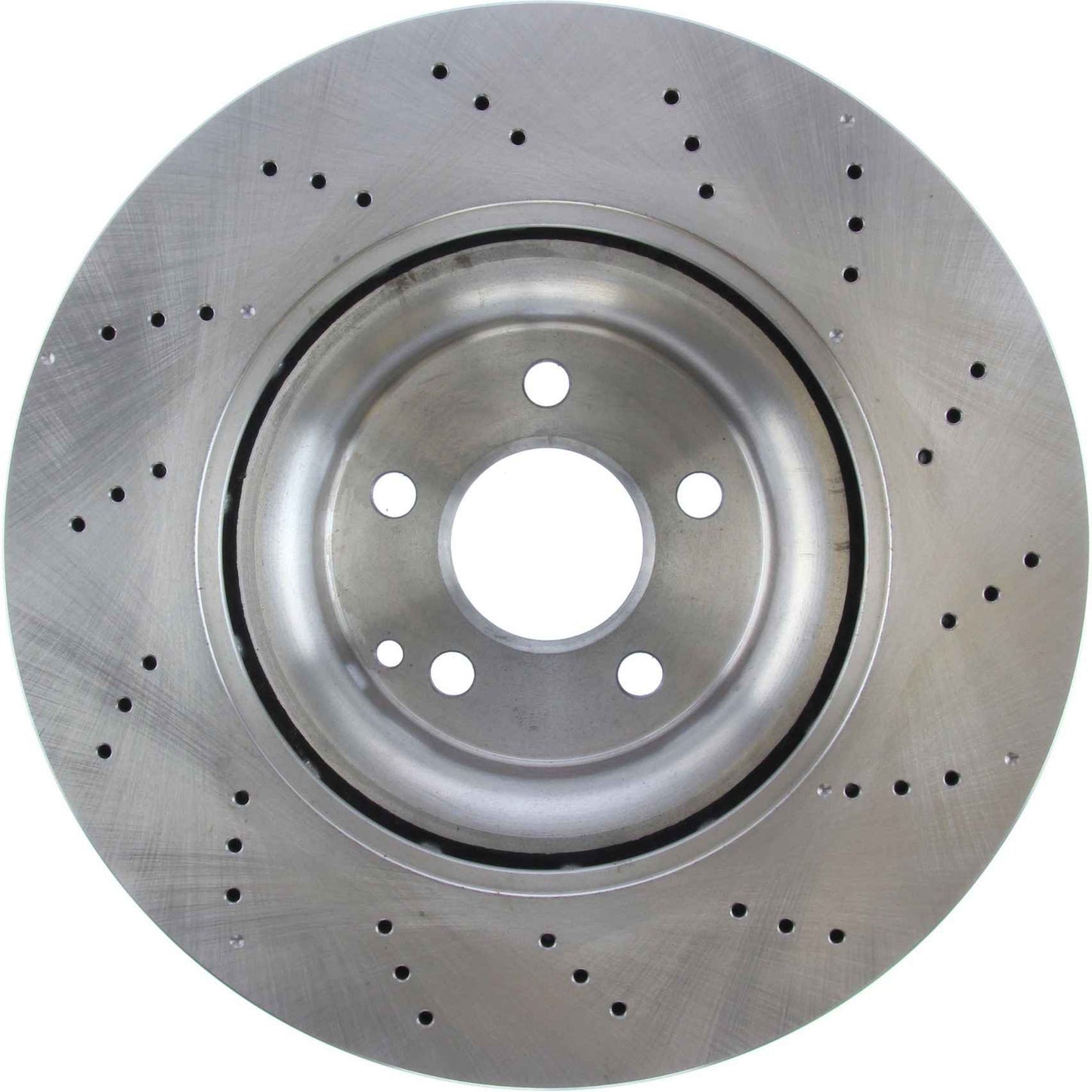 Centric Parts Disc Brake Rotor Standard Drilled with Non-Directional Finishes for 2015-2020 Mercedes-Benz E400 SLC43 AMG SLC300 SLK250 SLK300 SLK350 228.35132