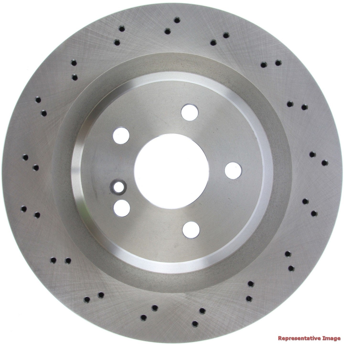 Centric Parts Disc Brake Rotor Standard Drilled Non-Directional Finish for 2013-2019 Mercedes-Benz GL350/GL450/GLS450/ML350/ML400 228.35138