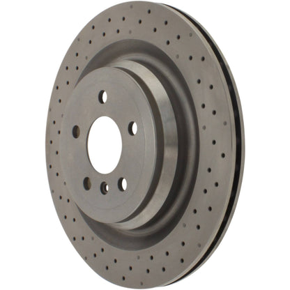 Centric Parts Disc Brake Rotor Standard Drilled with Non-Directional Finishes for 2015-2013 Mercedes-Benz GL350 GL450 GL550 GLS550 ML63 AMG ML350 228.35145