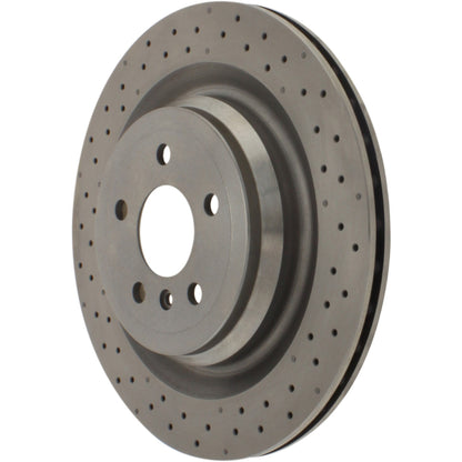 Centric Parts Disc Brake Rotor Standard Drilled with Non-Directional Finishes for 2015-2013 Mercedes-Benz GL350 GL450 GL550 GLS550 ML63 AMG ML350 228.35145