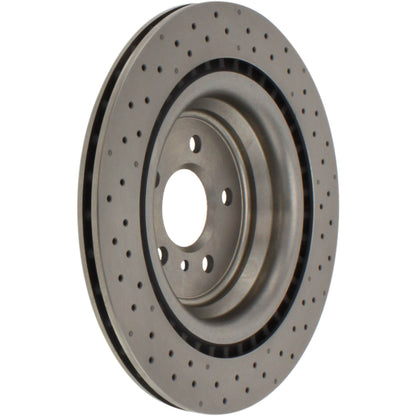 Centric Parts Disc Brake Rotor Standard Drilled with Non-Directional Finishes for 2015-2013 Mercedes-Benz GL350 GL450 GL550 GLS550 ML63 AMG ML350 228.35145