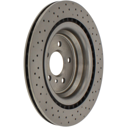 Centric Parts Disc Brake Rotor Standard Drilled with Non-Directional Finishes for 2015-2013 Mercedes-Benz GL350 GL450 GL550 GLS550 ML63 AMG ML350 228.35145