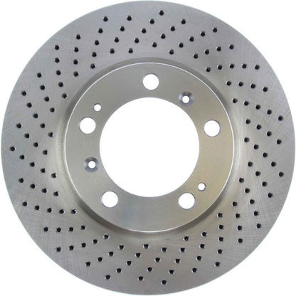 Centric Parts Disc Brake Rotor Standard Drilled with Non-Directional Finishes for 1999-2008 Porsche 911, 2000-2012 Boxster, 2006-2012 Cayman 228.37034