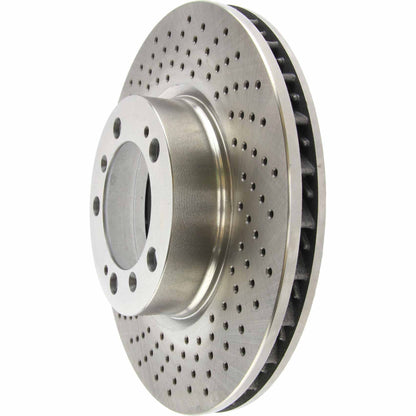 Centric Parts Disc Brake Rotor Standard Drilled with Non-Directional Finishes for 1999-2008 Porsche 911, 2000-2012 Boxster, 2006-2012 Cayman 228.37034