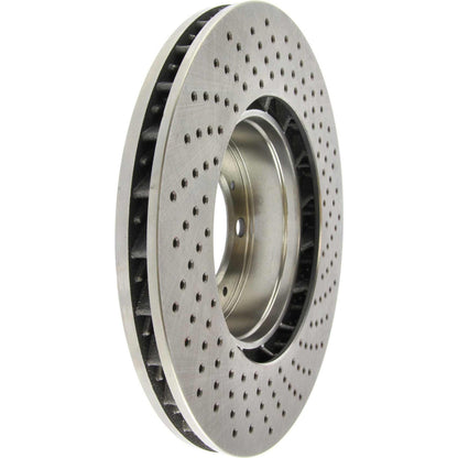 Centric Parts Disc Brake Rotor Standard Drilled with Non-Directional Finishes for 1999-2008 Porsche 911, 2000-2012 Boxster, 2006-2012 Cayman 228.37034
