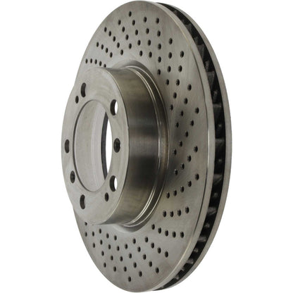 Centric Parts Disc Brake Rotor Standard Drilled with Non-Directional Finishes for 2008-1999 Porsche 911, Boxster 2012-2000, Cayman 2012-2006 228.37035