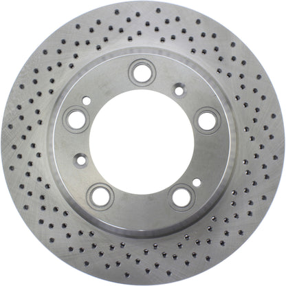 Centric Parts Disc Brake Rotor Standard Drilled with Non-Directional Finishes for 1999-2008 Porsche 911 228.37036