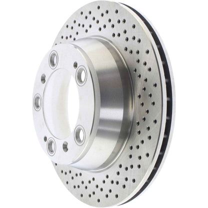 Centric Parts Disc Brake Rotor Standard Drilled with Non-Directional Finishes for 1999-2008 Porsche 911 228.37036
