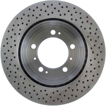 Centric Parts Disc Brake Rotor Standard Drilled with Non-Directional Finishes for 2000-2008 Porsche Boxster 2006-2008 Cayman 228.37041
