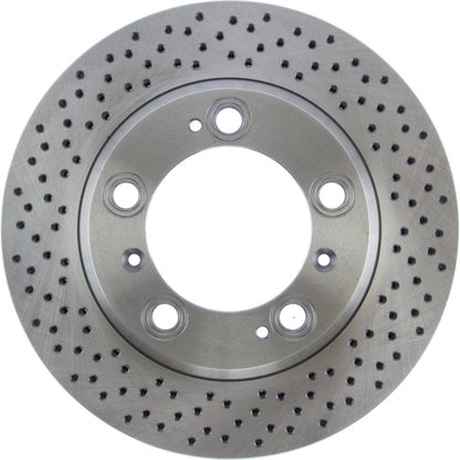 Centric Parts Disc Brake Rotor Standard Drilled with Non-Directional Finishes for 2000-2008 Porsche Boxster 2006-2008 Cayman 228.37041