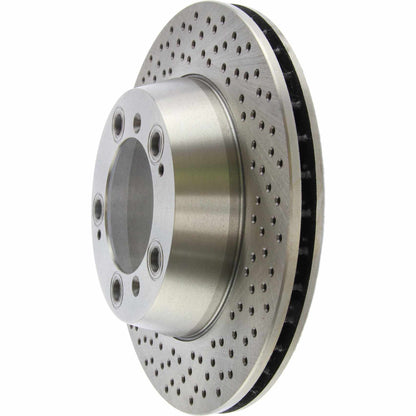 Centric Parts Disc Brake Rotor Standard Drilled with Non-Directional Finishes for 2000-2008 Porsche Boxster 2006-2008 Cayman 228.37041