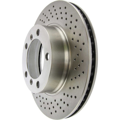 Centric Parts Disc Brake Rotor Standard Drilled with C-Tek for 2005-2008 Porsche Boxster 2007-2008 Cayman 228.37045