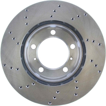 Centric Parts Disc Brake Rotor Standard Drilled with C-Tek for 2005-2008 Porsche Boxster 2007-2008 Cayman 228.37046