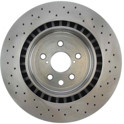 Centric Parts Disc Brake Rotor Standard Drilled Non-Directional Finishes for 2008-2014 Lexus IS 228.44163