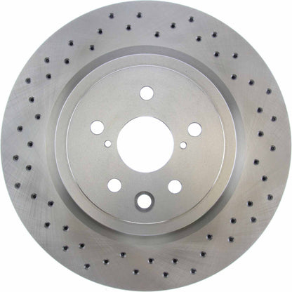 Centric Parts Disc Brake Rotor Standard Drilled Non-Directional Finishes for 2008-2014 Lexus IS 228.44163