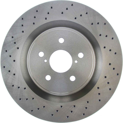 Centric Parts Disc Brake Rotor Standard Drilled with G11 Metallurgy for 2008-2014 Lexus IS 228.44164