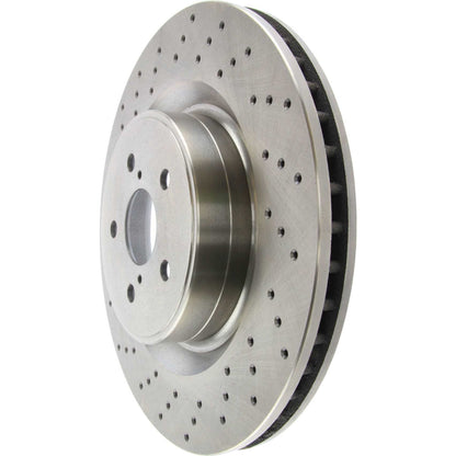 Centric Parts Disc Brake Rotor Standard Drilled with G11 Metallurgy for 2008-2014 Lexus IS 228.44164