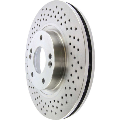 Centric Parts Disc Brake Rotor Standard Drilled with Non-Directional Finishes for 2007-2008 Hyundai Tiburon 228.51030