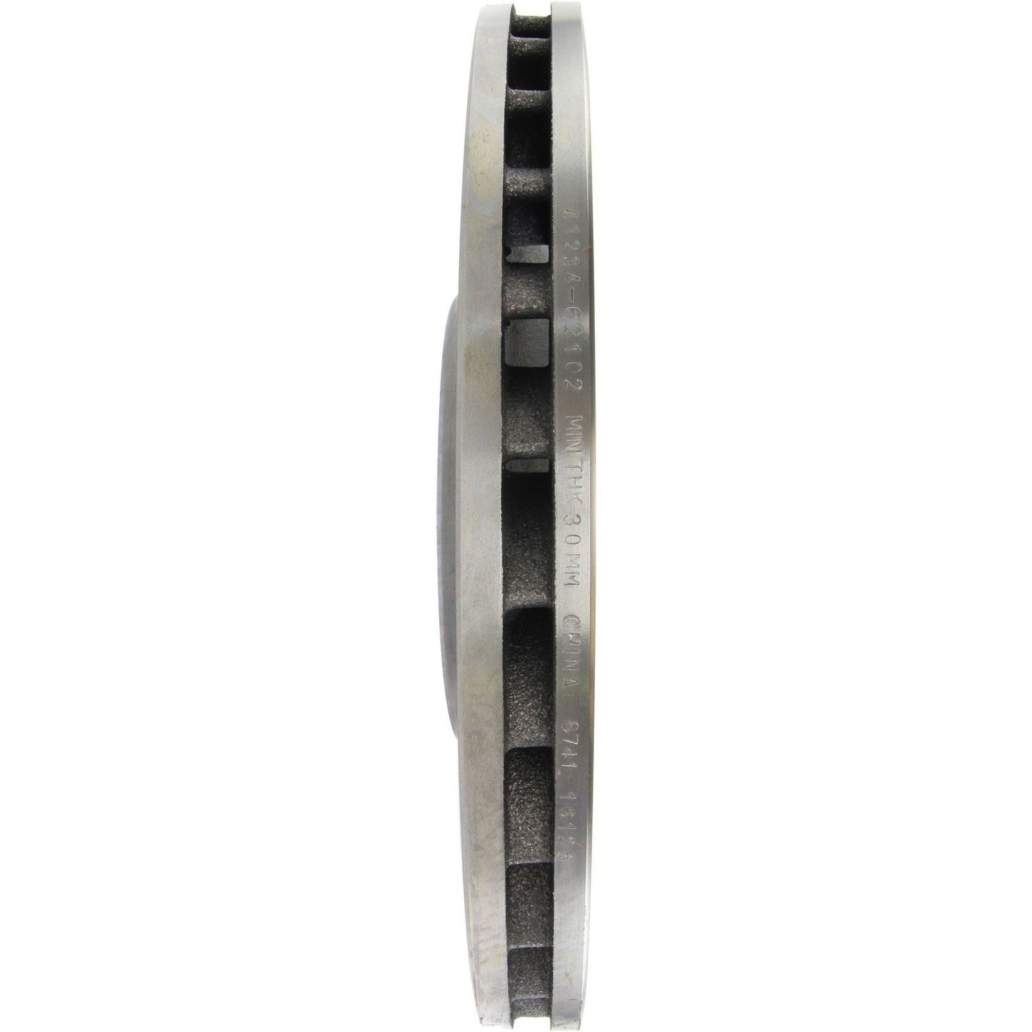 Centric Parts Disc Brake Rotor Standard Drilled with Non-Directional Finishes for 2006-2013 Chevrolet Corvette 228.62102