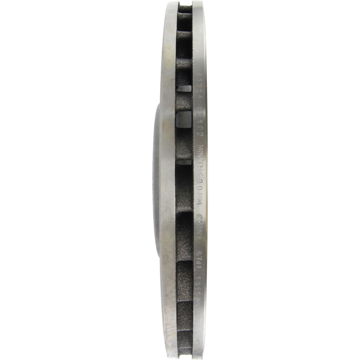 Centric Parts Disc Brake Rotor Standard Drilled with Non-Directional Finishes for 2006-2013 Chevrolet Corvette 228.62102