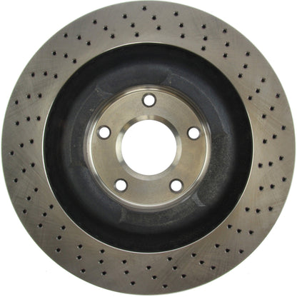 Centric Parts Disc Brake Rotor Standard Drilled with Non-Directional Finishes for 2006-2013 Chevrolet Corvette 228.62102
