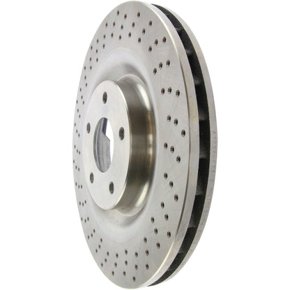Centric Parts Disc Brake Rotor Standard Drilled with Non-Directional Finishes for 2006-2013 Chevrolet Corvette 228.62102