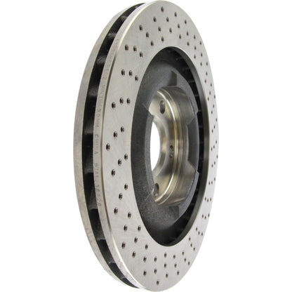 Centric Parts Disc Brake Rotor Standard Drilled with Non-Directional Finishes for 2006-2013 Chevrolet Corvette 228.62102