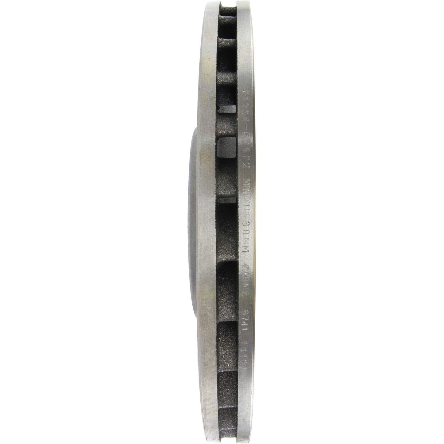 Centric Parts Disc Brake Rotor Standard Drilled with Non-Directional Finishes for 2006-2013 Chevrolet Corvette 228.62102