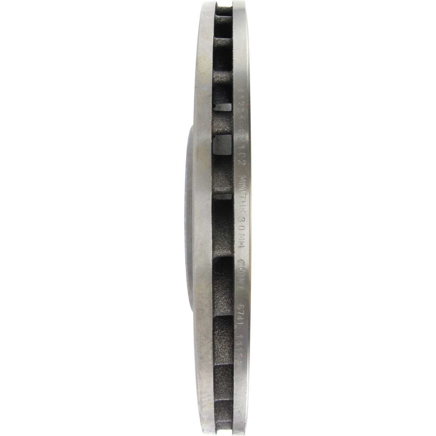 Centric Parts Disc Brake Rotor Standard Drilled with Non-Directional Finishes for 2006-2013 Chevrolet Corvette 228.62102