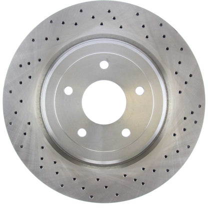 Centric Parts Disc Brake Rotor Standard Drilled for 2006-2013 Chevrolet Corvette 228.62103