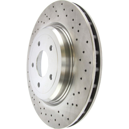 Centric Parts Disc Brake Rotor Standard Drilled for 2006-2013 Chevrolet Corvette 228.62103