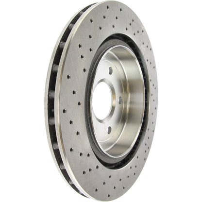 Centric Parts Disc Brake Rotor Standard Drilled for 2006-2013 Chevrolet Corvette 228.62103