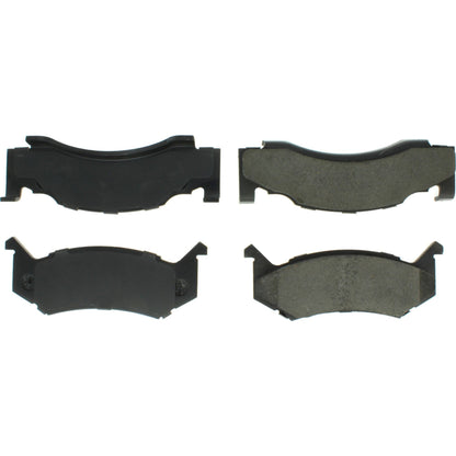 Centric Parts Disc Brake Pad Set Premium Ceramic with High Performance Shims 300.01230