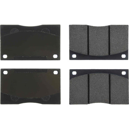 Centric Parts Disc Brake Pad Set Premium Semi-Metallic with Shims and Hardware 300.01350
