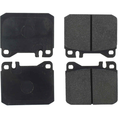 Centric Parts Disc Brake Pad Set Premium Semi-Metallic with Shims for 1973-1980 Mercedes-Benz 300.01450