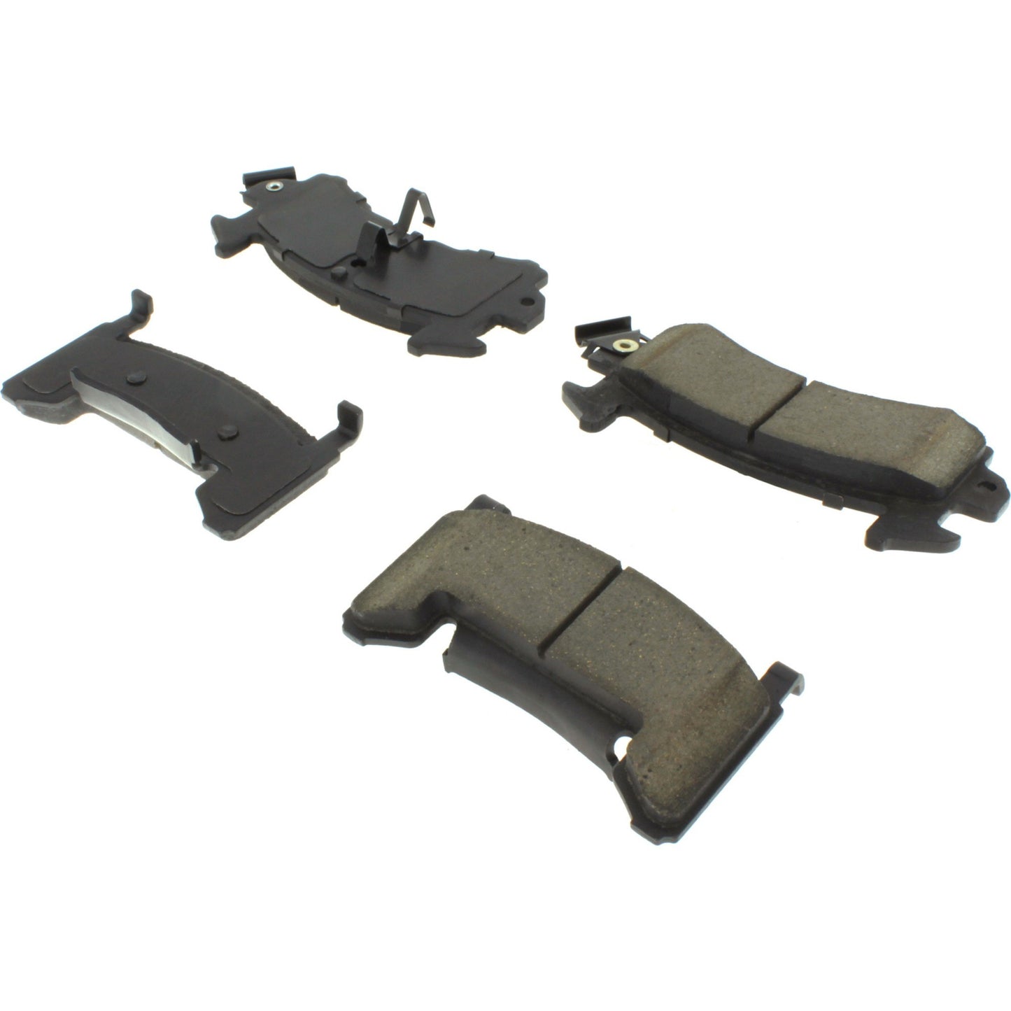 Centric Parts Disc Brake Pad Set Premium Semi-Metallic with Shims and Hardware 300.01540