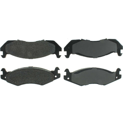 Centric Parts Disc Brake Pad Set with High Performance Shims for Passenger Cars and Light Duty Trucks 300.02030