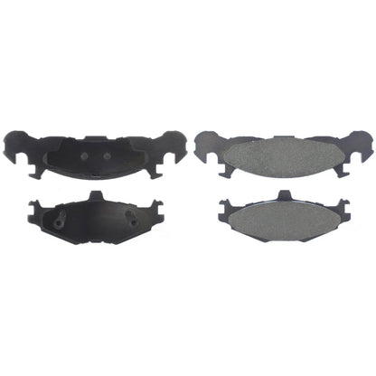 Centric Parts Premium Semi-Metallic Brake Pads with Shims for 1984-1990 Chrysler Models 300.02190