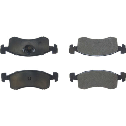 Centric Parts Premium Semi-Metallic Brake Pads with Shims 300.02200