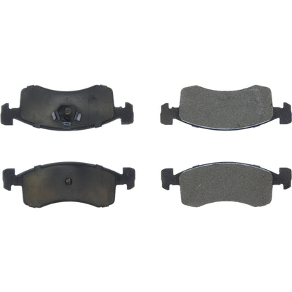 Centric Parts Disc Brake Pad Set Premium Semi-Metallic with Shims 300.02200